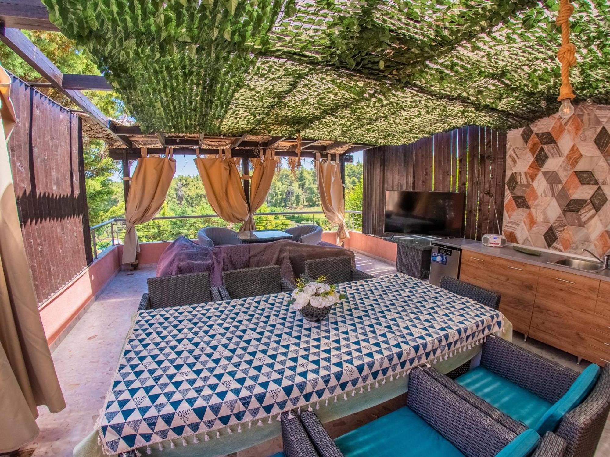 Deluxe Sani Relax Villa 外观 照片